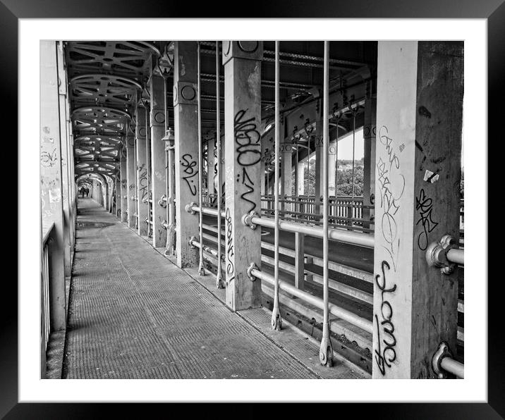 High Level Bridge, Newcastle upon Tyne Framed Mounted Print by Rob Cole