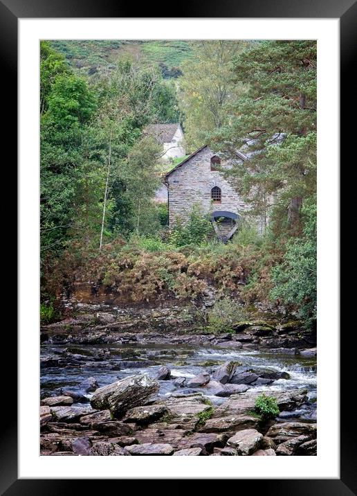 A Mill House, Killin, Scotland Framed Mounted Print by Rob Cole