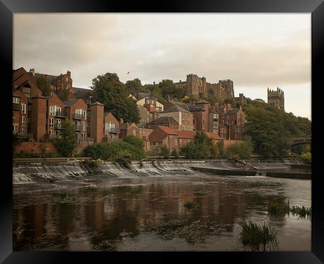 Durham Castle and Cathedral Framed Print by Rob Cole