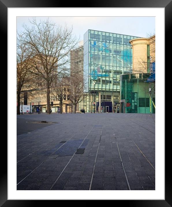 Newcastle City Library Framed Mounted Print by Rob Cole