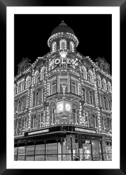 Northern Goldsmiths, Newcastle Framed Mounted Print by Rob Cole