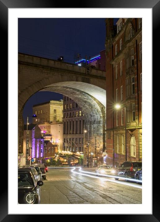 Dean Street, Newcastle upon Tyne Framed Mounted Print by Rob Cole