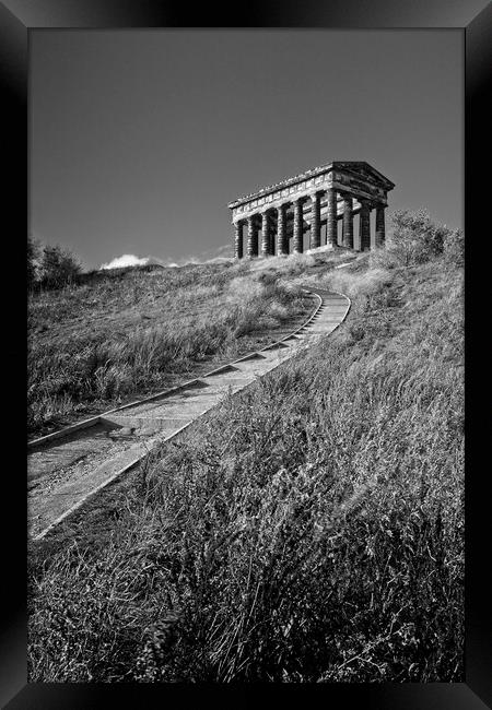 Penshaw Monument, County Durham Framed Print by Rob Cole