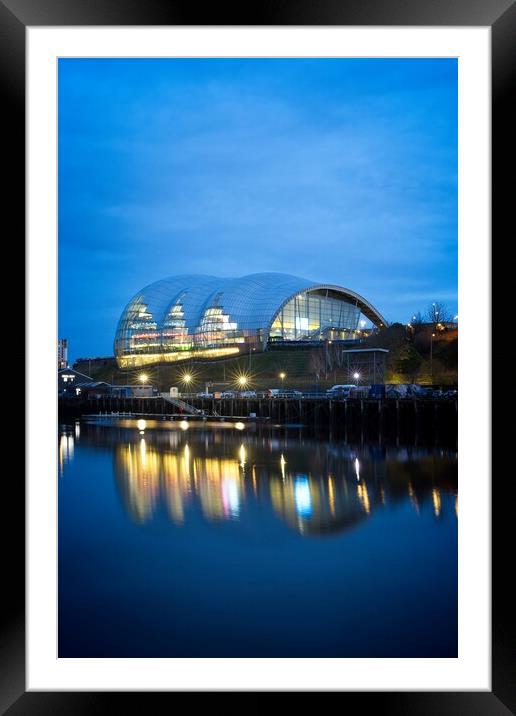 Sage Gateshead, Tyne and Wear Framed Mounted Print by Rob Cole