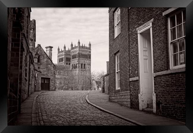 Majestic Durham Cathedral Framed Print by Rob Cole