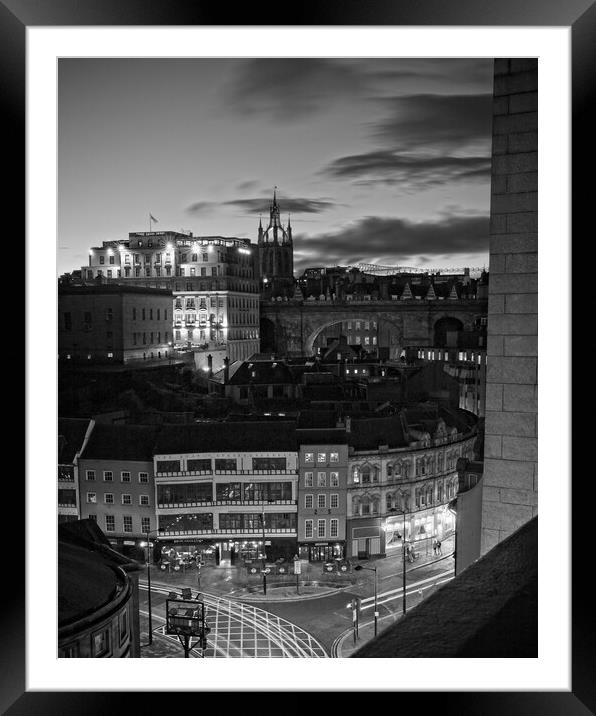 Side & Sandhill, Newcastle upon Tyne Framed Mounted Print by Rob Cole