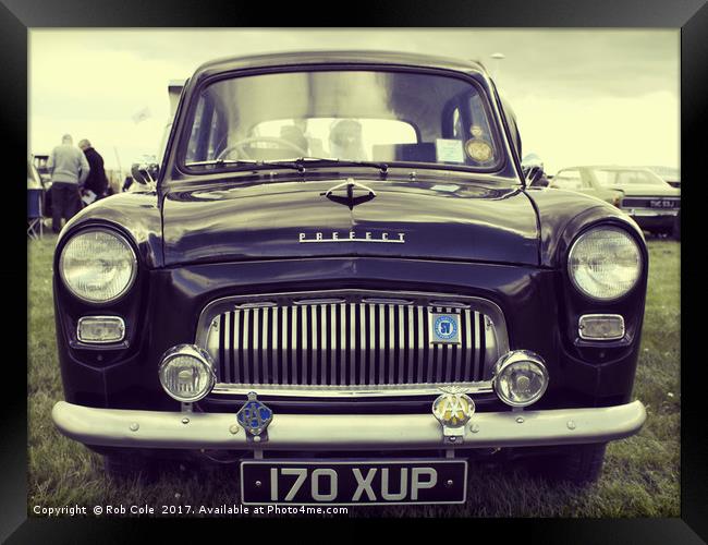 Classic Vintage Ford Prefect Framed Print by Rob Cole