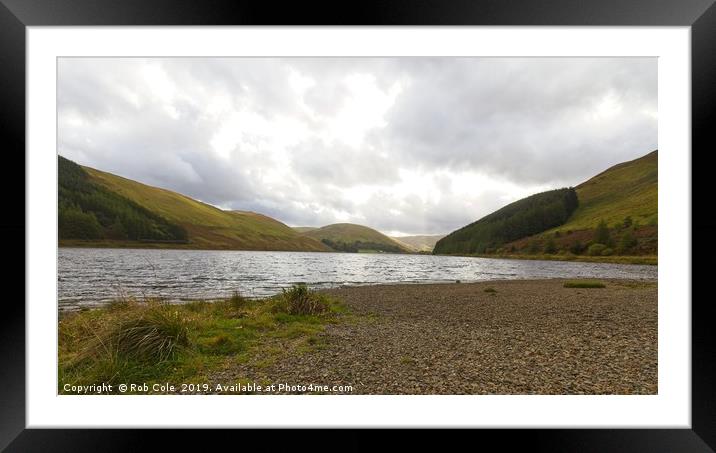 St Marys Loch / Loch of the Lowes, Scottish Border Framed Mounted Print by Rob Cole