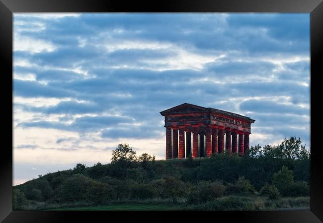 Earl of Durham Monument Penshaw Framed Print by Rob Cole