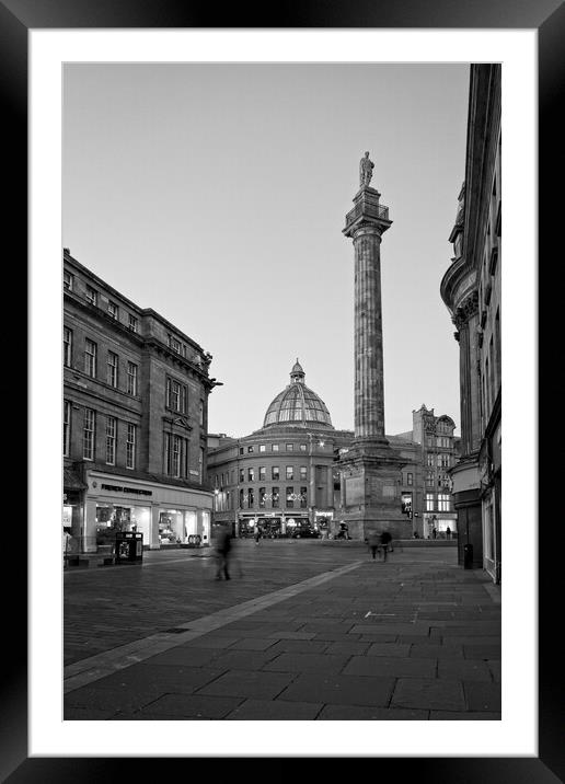 Majestic Earl Grey Monument Framed Mounted Print by Rob Cole