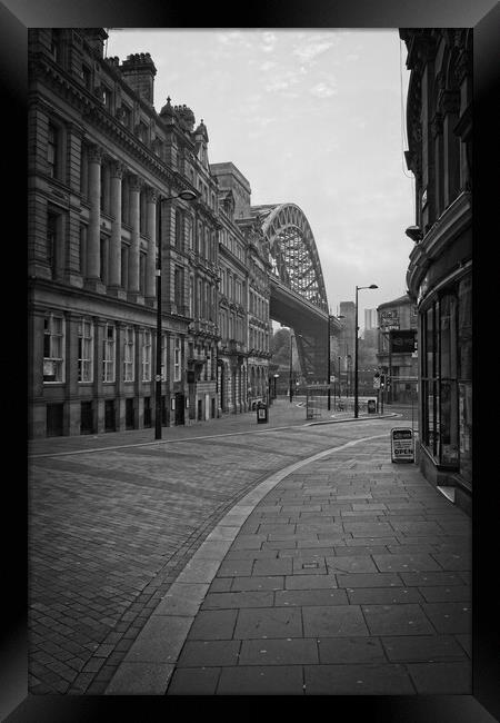 Side, Newcastle upon Tyne Framed Print by Rob Cole