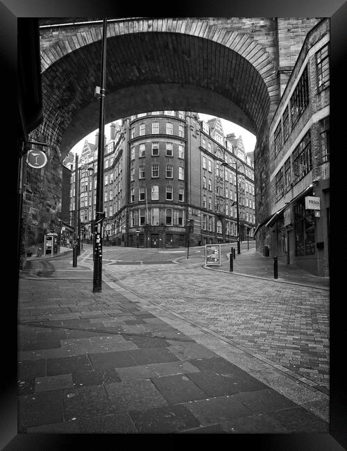 Side, Newcastle upon Tyne Framed Print by Rob Cole