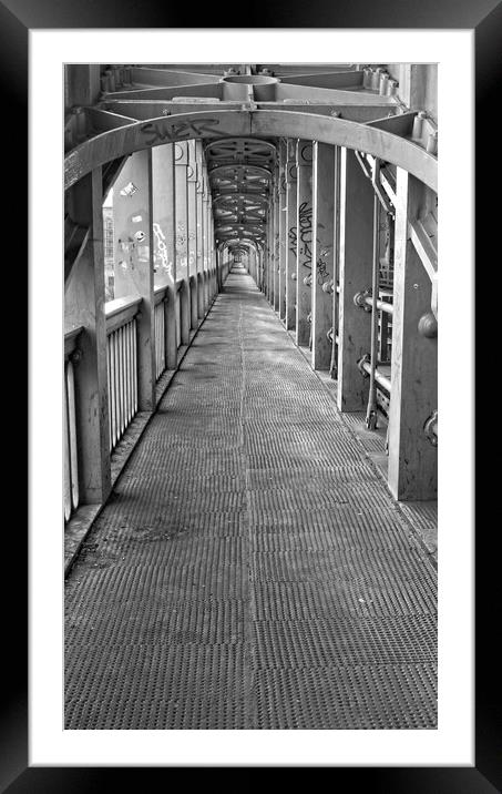 High Level Bridge, Newcastle Framed Mounted Print by Rob Cole