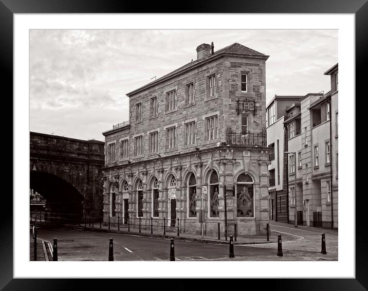 The Iconic Central Bar Gateshead Framed Mounted Print by Rob Cole