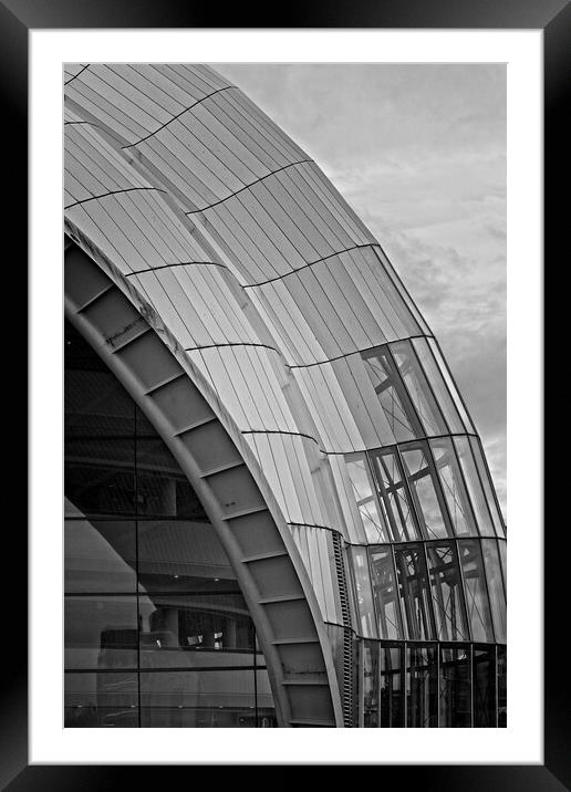 The Sage Gateshead Framed Mounted Print by Rob Cole