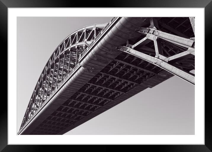 The Tyne Bridge, Newcastle Framed Mounted Print by Rob Cole