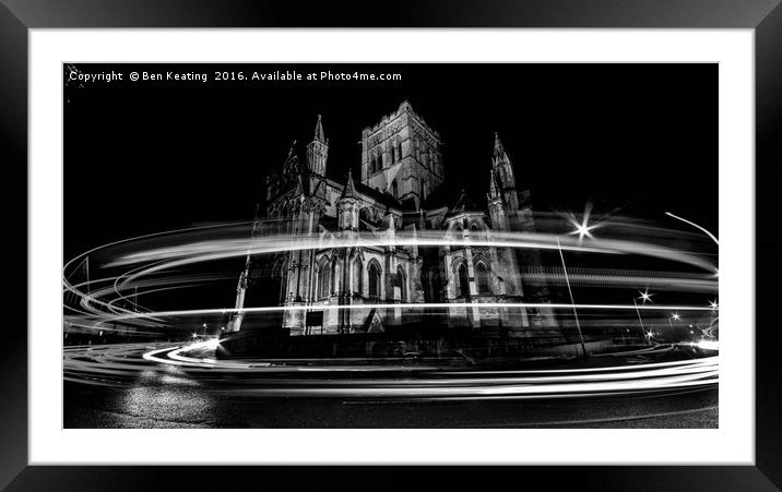 Norwich RC Cathedral Framed Mounted Print by Ben Keating