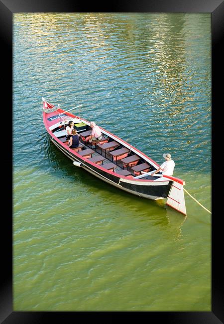 Boat in the shadow Framed Print by Ranko Dokmanovic