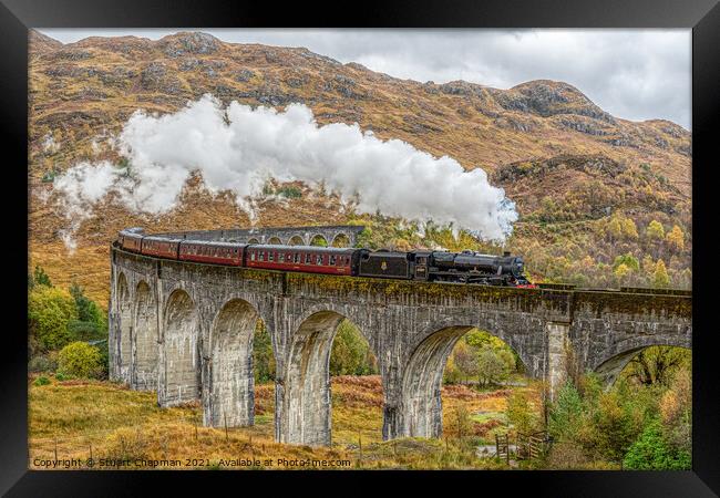 Glenfinnan Viaduct Framed Print by Stuart Chapman