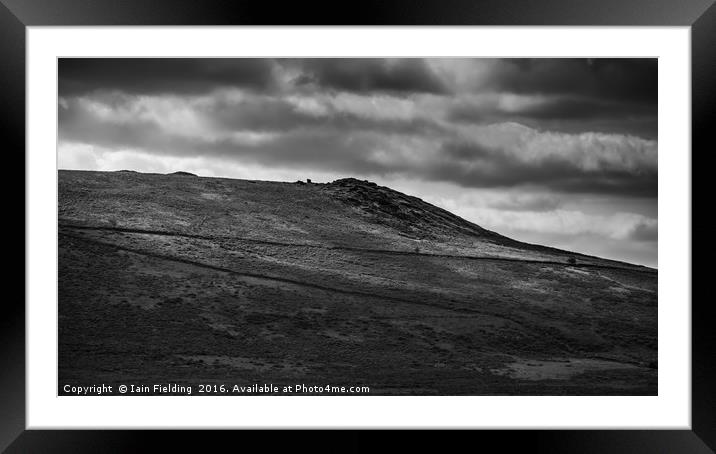 Dartmoor Moods Framed Mounted Print by Iain Fielding