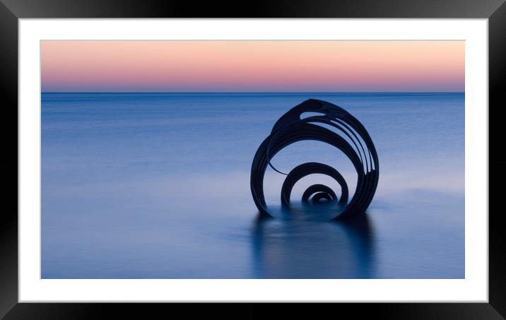 Mary's Shell Long Exposure Framed Mounted Print by Carl Blackburn