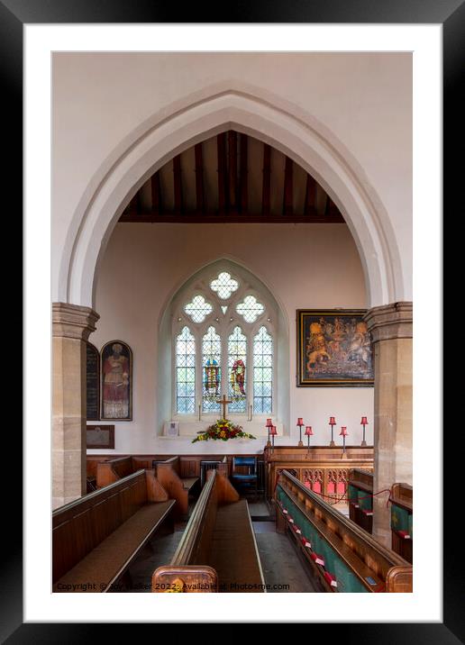 The parish church of Saint Michael, Minehead, Somerset, UK Framed Mounted Print by Joy Walker