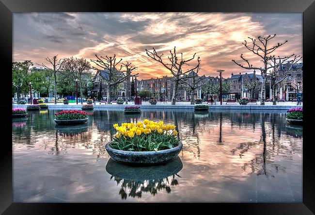 The Mirror of Amsterdam Framed Print by Marcel de Groot