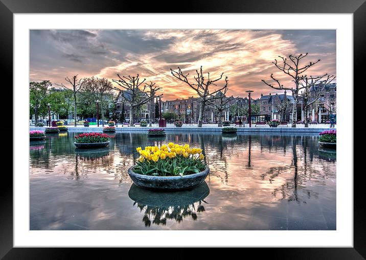 The Mirror of Amsterdam Framed Mounted Print by Marcel de Groot