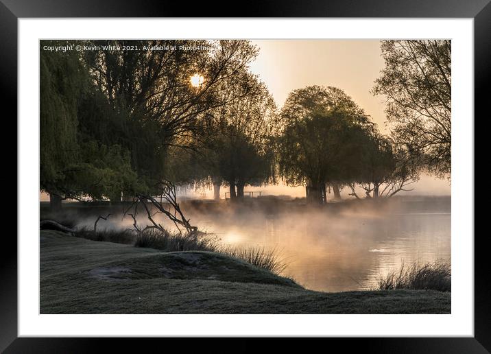 Power of nature Framed Mounted Print by Kevin White