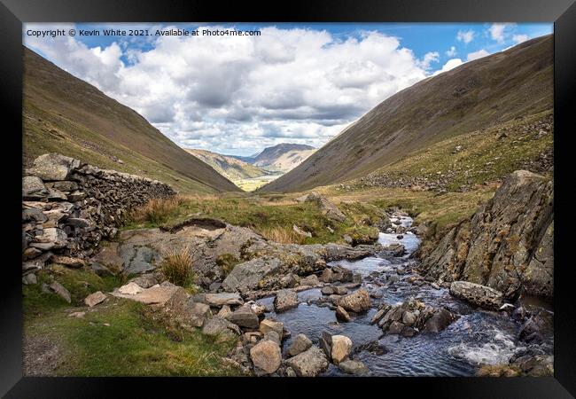 Kirkstone Pass Framed Print by Kevin White