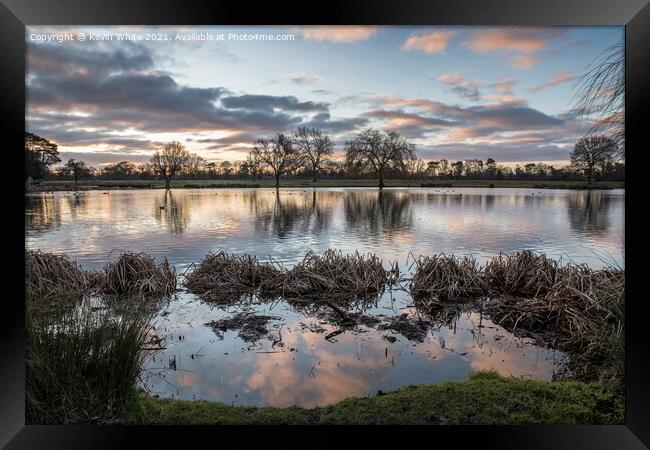 January Dawn Framed Print by Kevin White