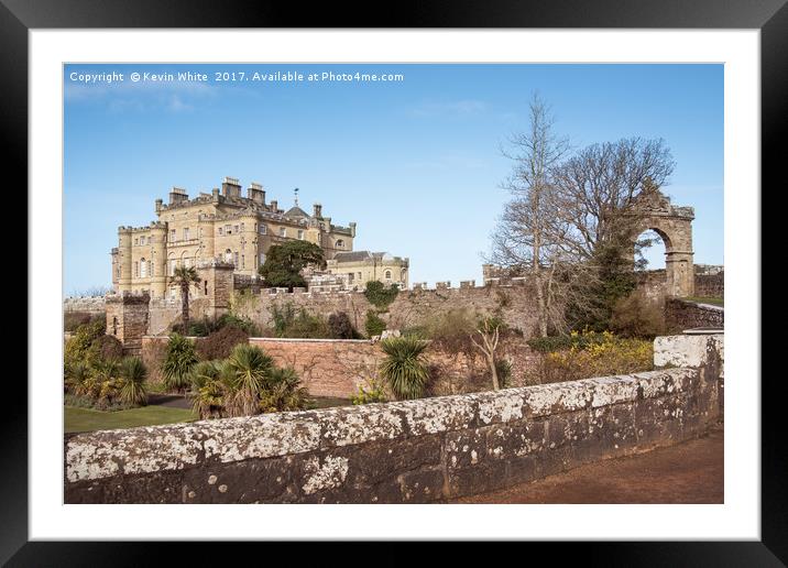 Culzean Castle Framed Mounted Print by Kevin White