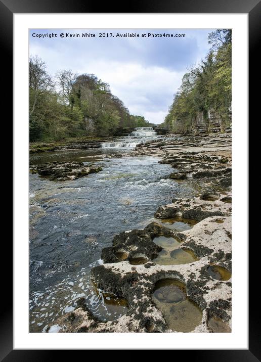 Yorkshire Dales Aysgarth Falls Framed Mounted Print by Kevin White