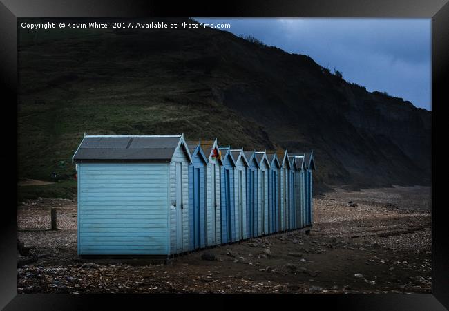 closed for winter Framed Print by Kevin White