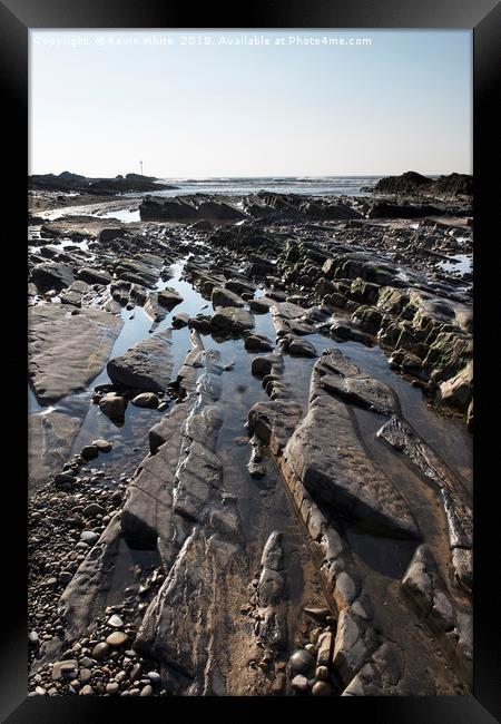 Cornwalls best beaches Framed Print by Kevin White