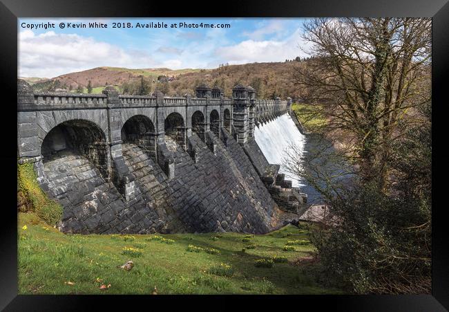 Welsh Dams Framed Print by Kevin White