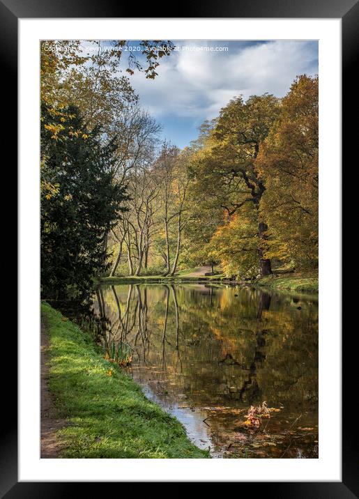 End of the Lake Framed Mounted Print by Kevin White