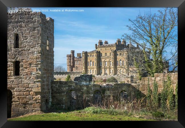 Culzean Castle standing proud  Framed Print by Kevin White