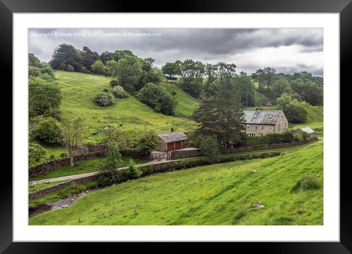 Yorkshire Dales country living Framed Mounted Print by Kevin White