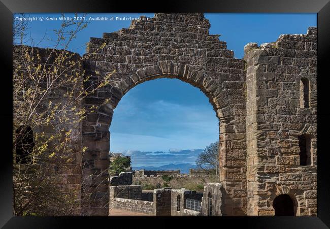Old arch Culzean Castle Framed Print by Kevin White