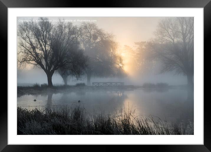 A new day Framed Mounted Print by Kevin White