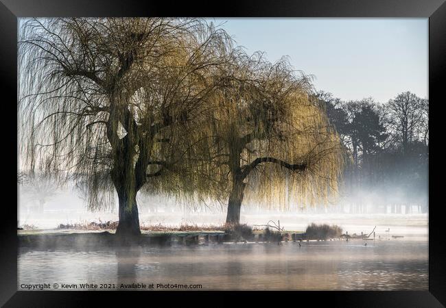 Another morning mist Framed Print by Kevin White