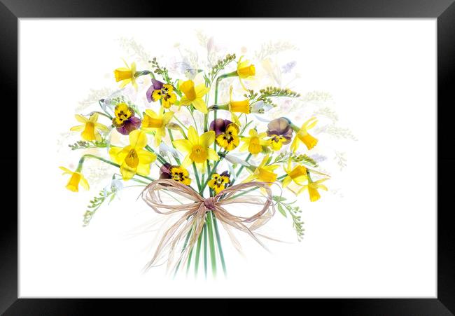 The Spring Bouquet Framed Print by Jacky Parker