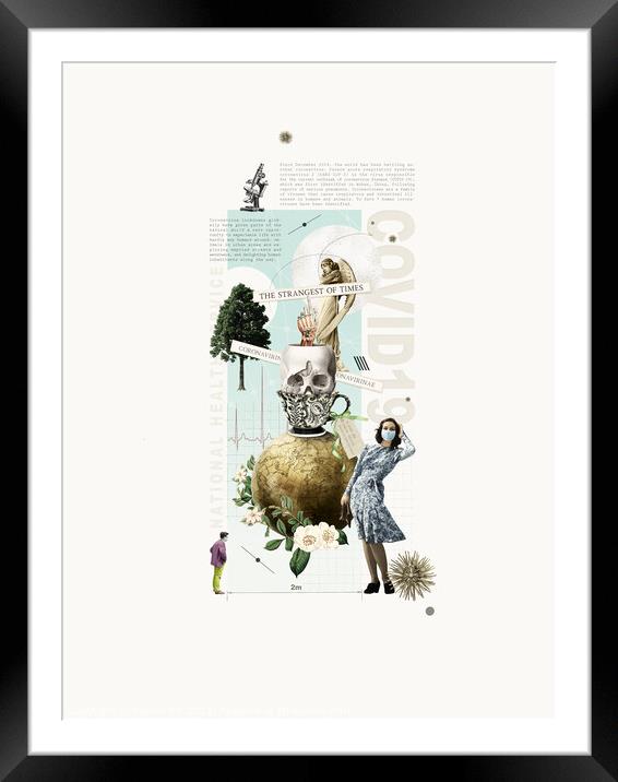 The Strangest of Times Framed Mounted Print by Marius Els
