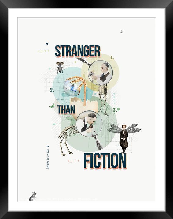 Stranger than Fiction Framed Mounted Print by Marius Els