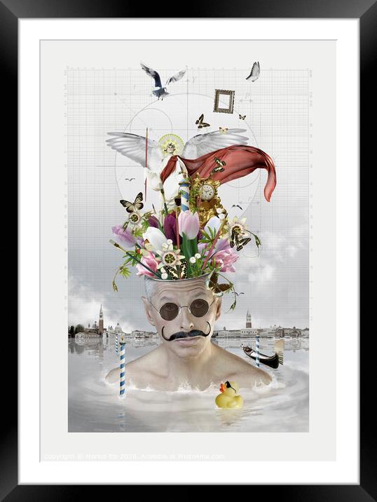 Seasons of the Mind - Spring Framed Mounted Print by Marius Els