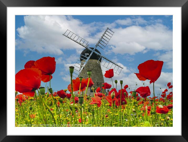 A Beautiful day in Whitburn Framed Mounted Print by Gary Clarricoates