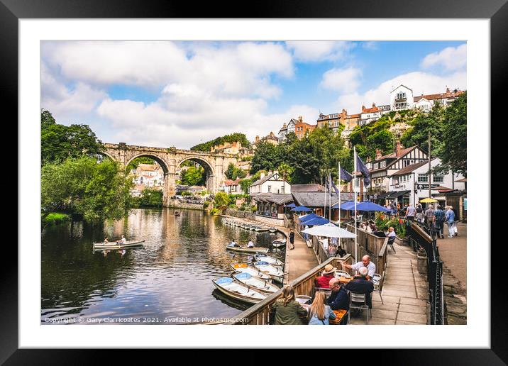 The Knaresborough Oasis  Framed Mounted Print by Gary Clarricoates