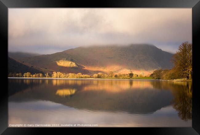 Morning Light at Buttermere Framed Print by Gary Clarricoates