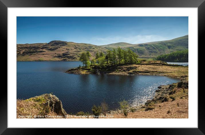 Sun over Haweswater Framed Mounted Print by Gary Clarricoates